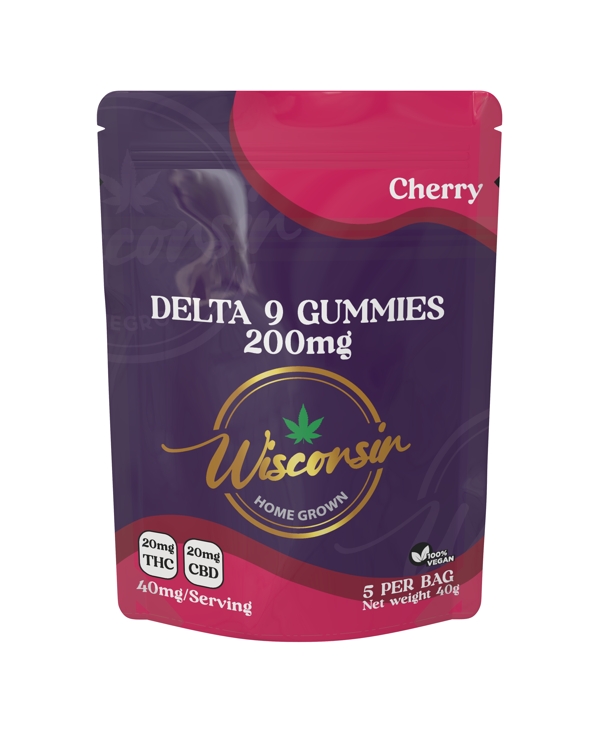 D9 Cherry Gummies 5PK