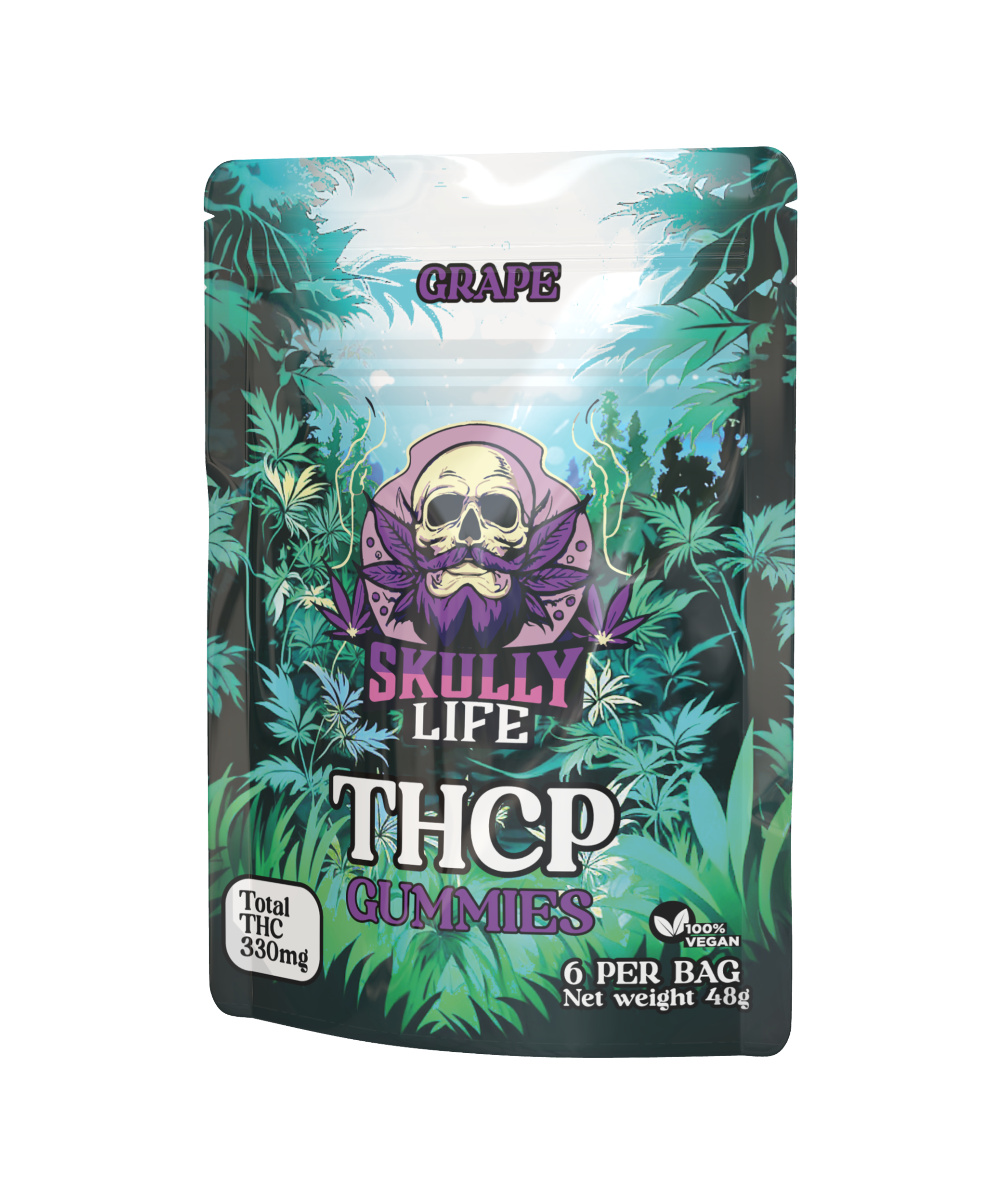 THC-P Grape Gummies 6ct (330mg)